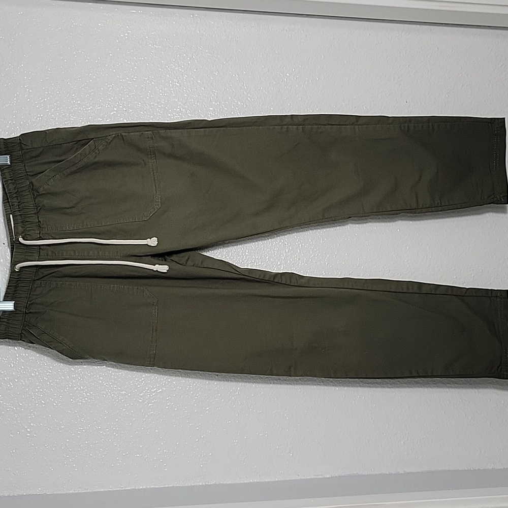 Pact Olive Wide Leg Pants